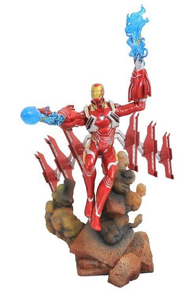 Diamond Select Toys Marvel Gallery Avengers Infinity War - Iron Man Mk50 Diorama Figure