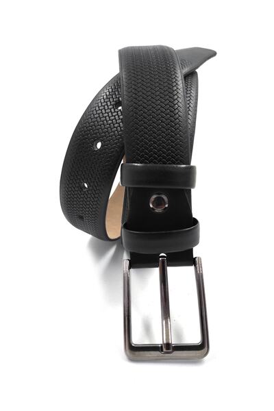 ZEKTON Ανδρική μαύρη ζώνη