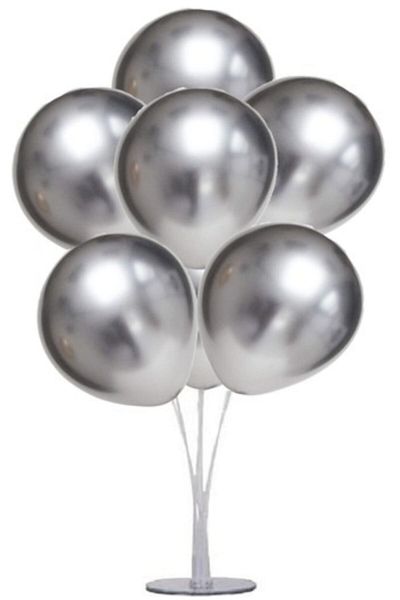 Ekin Süs Silver Balloon Stand