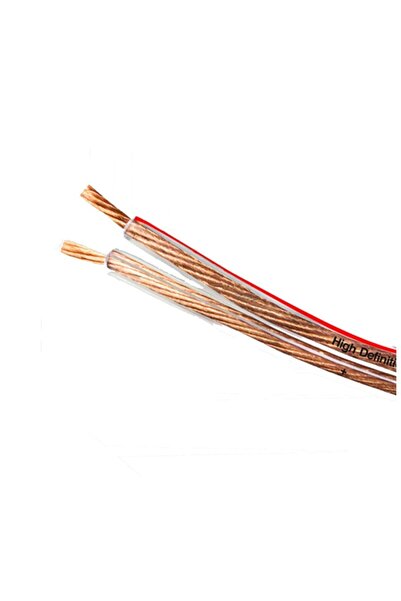 Winkel 5metre 2x1,50mm Hoparlör Ses Sistemi Kablosu Şeffaf