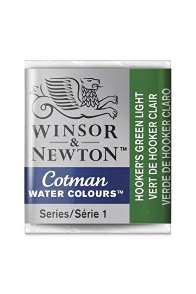 Winsor Newton Winsor & Newton : Cotman Tablet Sulu Boya : Hooker's Green Light