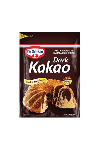 Dr. Oetker Dr Oetker Dark Kakao*2 / Ikili Paket