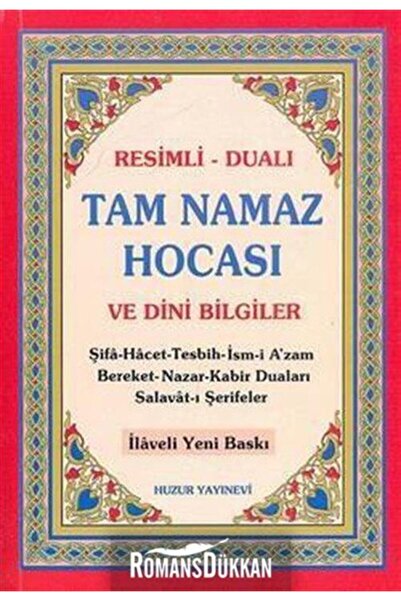 Huzur Yayınevi Resimli - Dualı Tam Namaz Hocası Ve Dini Bilgiler