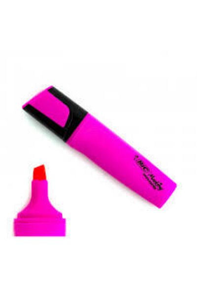 Bic Marking Highlighter Flat Pink