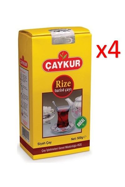 Çaykur Rize Tourist Tea 500 Gr X 4 Pieces
