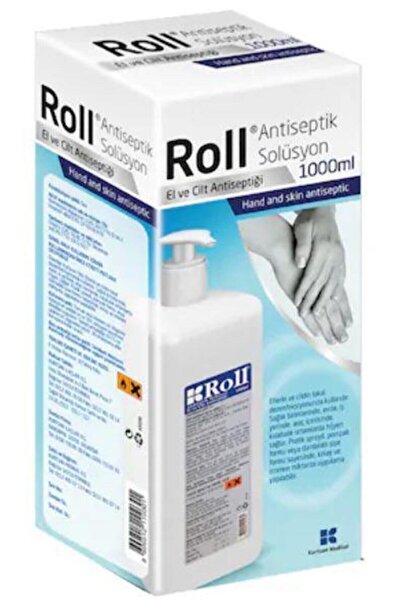 Genel Markalar Roll Antiseptik Solüsyon Pompalı 1lt El Dezenfektanı