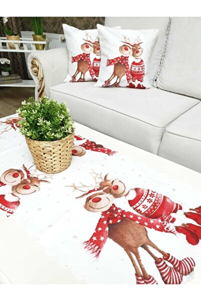 Körfez Kırlent Yılbaşı Model 3 Lü Set