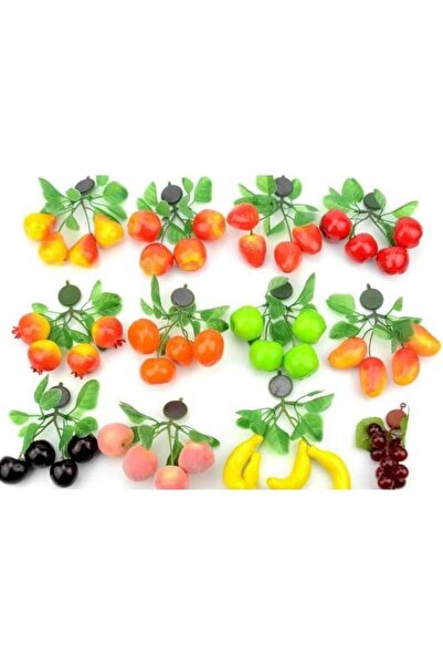 UP Magnetli Yapay Meyve Dalı 9 Adet Birden
