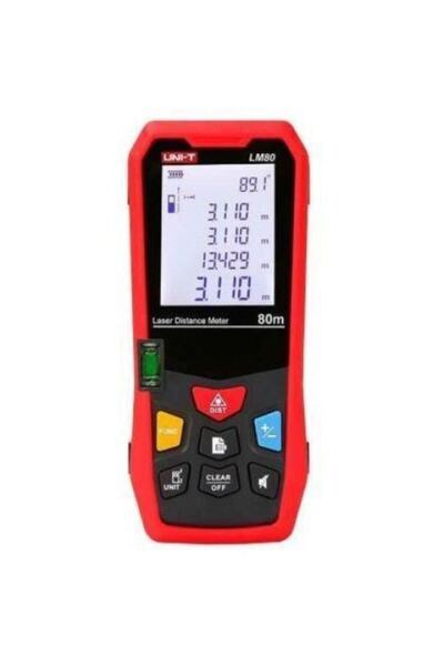 Unit Unı-t Lm80 80 Metre Lazer Metre Su Terazili