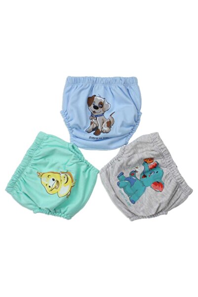 babixkids Bebek Baskılı Tuvalet Eğitim Külotu 3'lü (DESENLERDE FARKLILIK OLABİLİR)