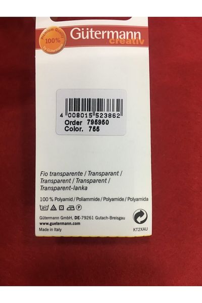Güterman Black Transparent Sewing Thread