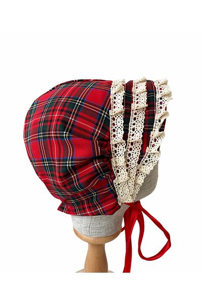 zühre balaban Lace Plaid Hat