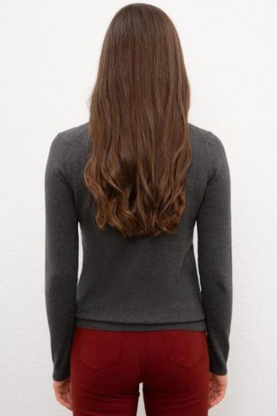 U.S. Polo Assn. Women's Gray Knitwear Sweater