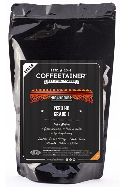 Peru Filtre Kahve (%100 Arabica) 250 Gr