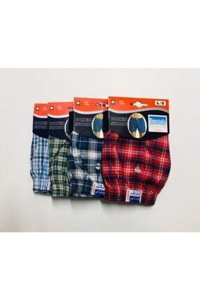 Berrak Ανδρικό Poplin Mixed Color Boxer 6 Pack