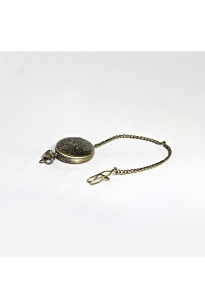 Keskin Hediyelik Keskin Köstekli Saat Osmanlı Tuğra Detaylı