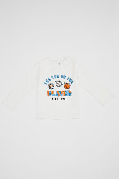 DeFacto Baby Boy Printed Newborn T-shirt