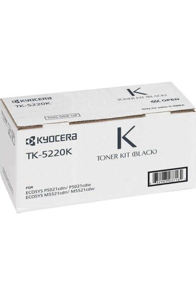 KYOCERA Tk-5220k Siyah Orjinal Toner Ecosys P5021, M5521, M5021