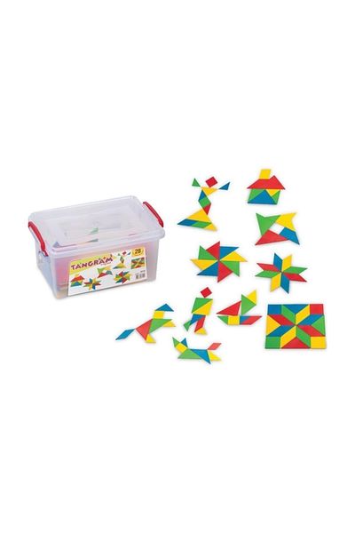 DEDE 28-Piece with Tangram Storage Box