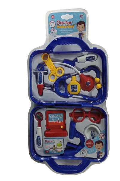 KIZILKAY Oyuncak Çantali Doktor Seti Büyük Pilsiz /
