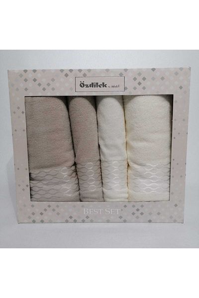 Özdilek Elissa Best Set Σετ Μπάνιου Stone Beige
