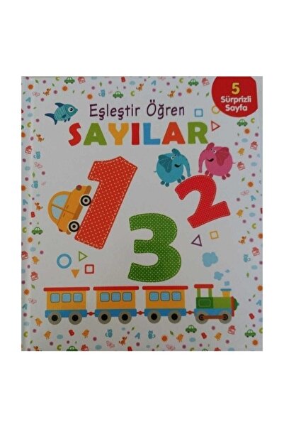 Genel Markalar Sürprizli Kitap Eşleştir Öğren Sayılar