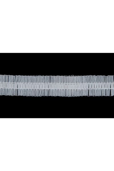 AKÇA TEKSTİL Gathered Transparent Line Extraphore Code:101m 100 mt