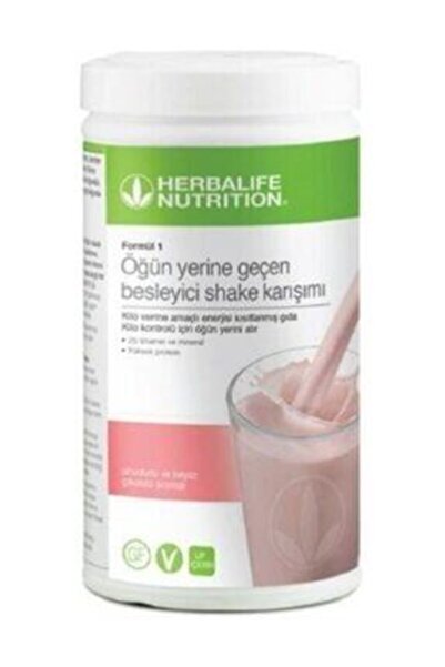 Herbalife Formül 1 Ahududu Beyaz Çikoltalı Shake