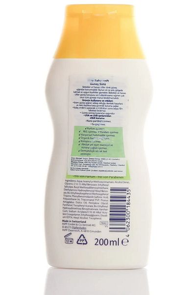 Hipp 200 Ml Sun Milk - 30 Factor