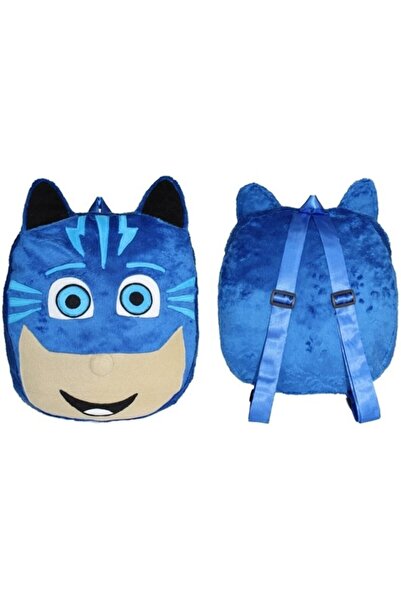 Bkmc Pijamaskeliler Kedi Çocuk Peluş Sırt Çantası