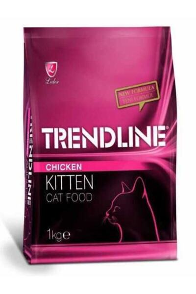Trendline Kitten Tavuklu Yavru Kedi Maması 1 kg