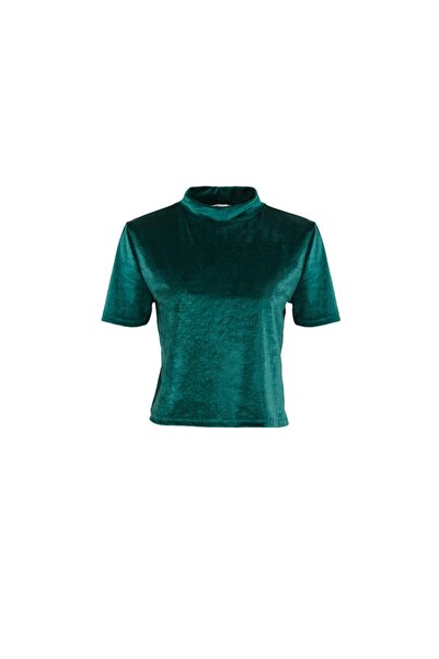 Ltb Kadın YEŞİL T-SHIRT  013198010466720000
