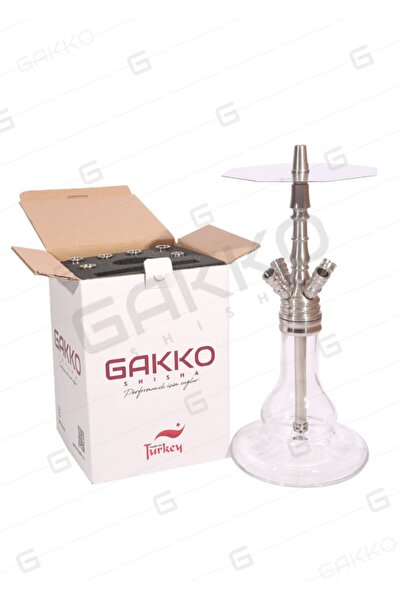 Gakko Shısha Wolf 4 Çıkışlı 304 Çelik Nargile Takımı