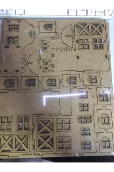 Genel Markalar 3d Ahşap Maket Kız Kulesi Eğlenceli Eğitici Puzzle Oyuncak