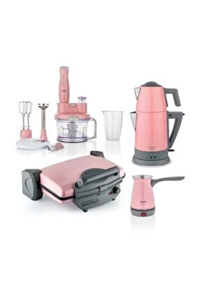 schafer 4 prc kucuk ev aletleri seti pembe fiyati yorumlari trendyol