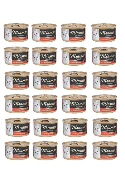 Miamor Kedi Konserve Ciğerli 85 Gr. X 24 Adet