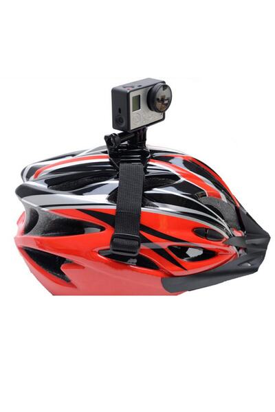 Knmaster Gopro Uyumlu Bisiklet Kask Bağlantı Aparatı