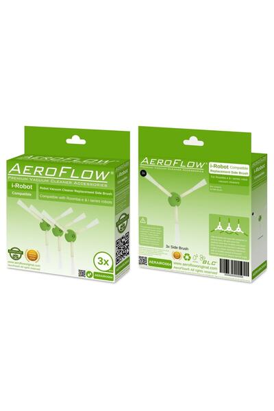 AeroFlow I-robot Roomba I - Πακέτο με 3 πλαϊνές βούρτσες