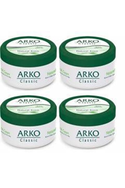ARKO Natural Krem Klasik Bakım 150 ml * 4 Adet