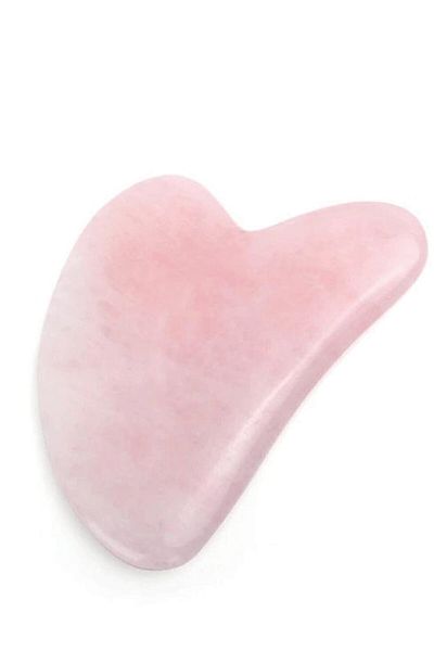 İLTERUS Pink Quartz Face Roller And Pink Quartz Angel Wing Gua Sha Facial Massage Stone