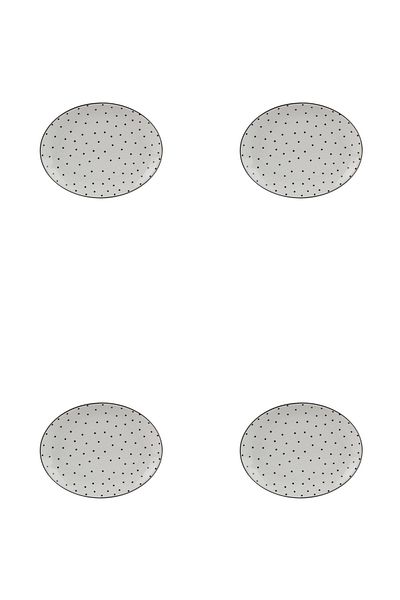 Porland Hope Boat Plate 21cm Set of 4