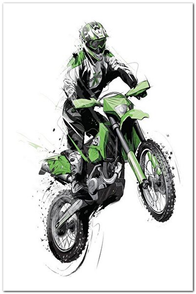 Cakatablo Ahşap Tablo Bahreyn Fuarı Motor Show Görseli (25x35 Cm Boyut)