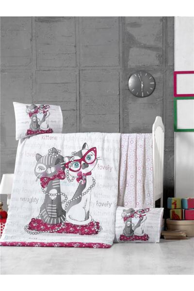 Komfort Home Baby Sleeping Set 100% Cotton (with Quilt and +2 Pillows)