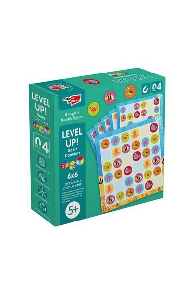 dikkat atölyesi Levelup!4 - Sea Creatures Sudoku (Mind Game)