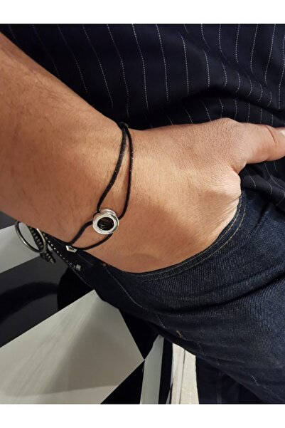 EAST&WEST Siyah Charm Şans Bileklik