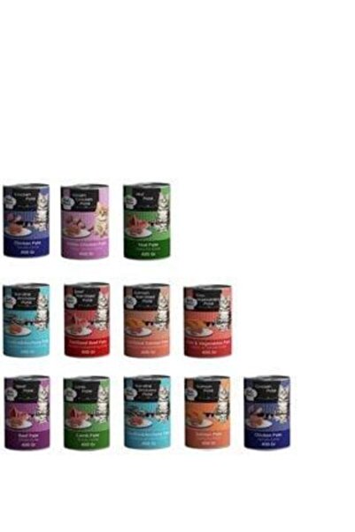 Chef's Choice Ezme Karışık Kedi Konservesi 400 12 Adet