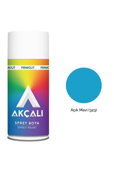 Akçalı Düz Açık Mavi Renk Sprey Boya 400 Ml