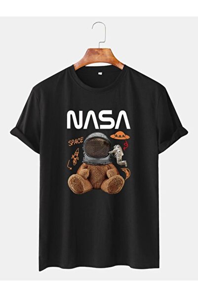 Machetta Υπερμεγέθη μπλουζάκι Unisex NASA Teddy Bear με στάμπα