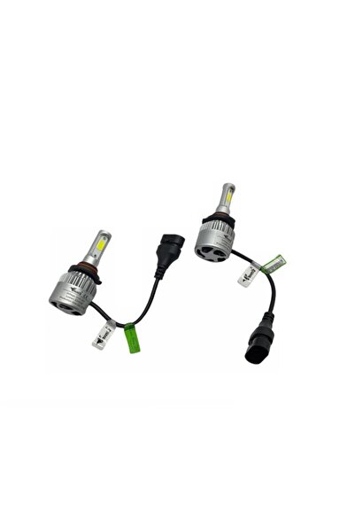 Inwells 9-32v Hb3 9005 Cob Led Xenon Far Ampul Seti 6000k 9000 Lü