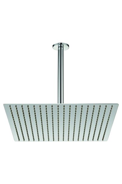 GPD Ankastre Duş Başlığı Kare Slim Metal 40x40 Cm Ads23
